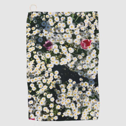 Daisy Meadow Golf Handdoek (Voorkant)