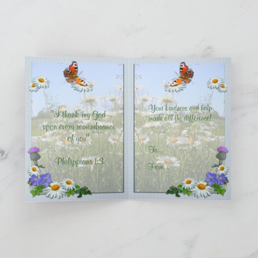 DAISY MEADOW ~ Kaart (Binnen)