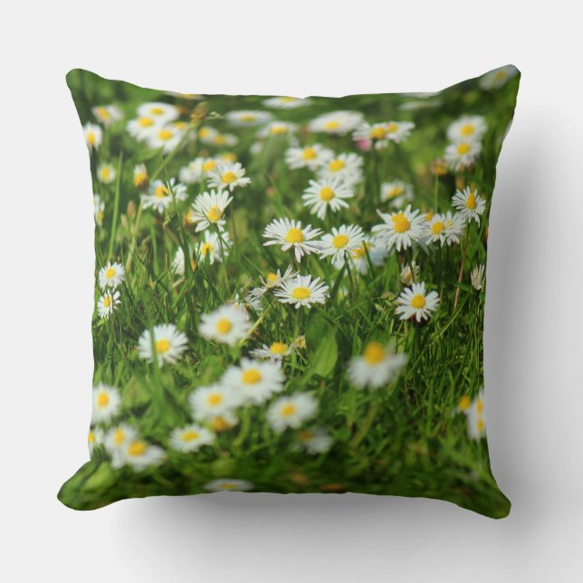 Daisy Meadow Kussen (Voorkant)
