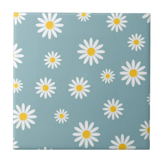 Daisy Meadows Blauwgroen Tegeltje