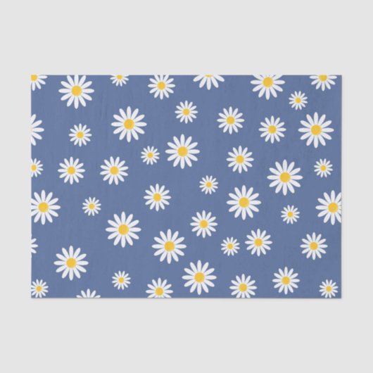 Daisy Meadows Blue Tissuepapier (Voorkant)