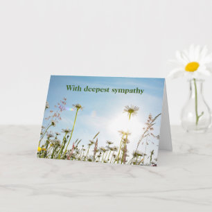Daisy Meadows - met diepste sympathie Kaart