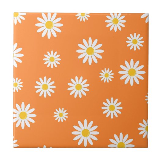 Daisy Meadows Sinaasappel Tegeltje (Voorkant)
