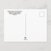 Daisy met Baby Bumblebee Briefkaart (Achterkant)