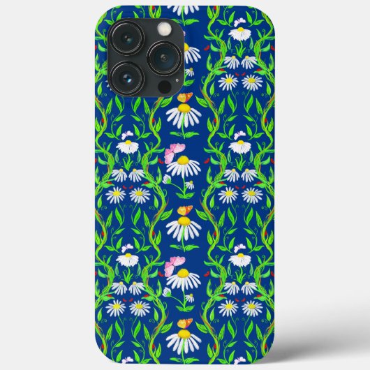 Daisy met Butterflies en Ladybug Case-Mate iPhone Case (Achterkant)