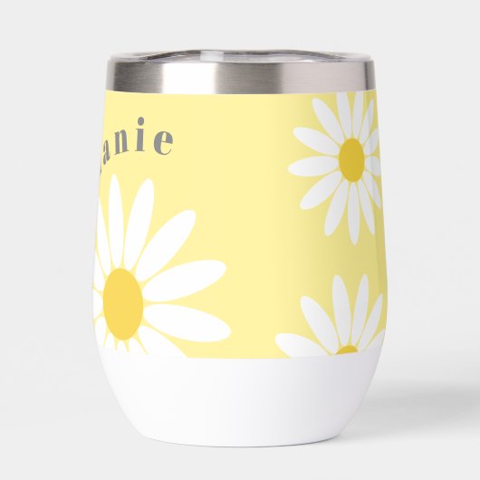 Daisy met naam (Achterkant)