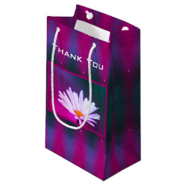 Daisy met Turquoise Klein Cadeauzakje