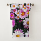 Daisy Mixture Flower Bad Handdoek (Insitu)