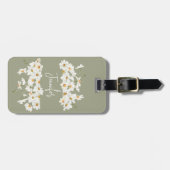 Daisy Modern Boho Bagagelabel (Voorkant horizontaal)