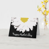 Daisy Moederdag Kaart (Gele Bloem)
