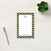 Daisy Monogram Post-it® Notes (Kantoor)