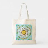Daisy Monogram Tote Bag (Achterkant)