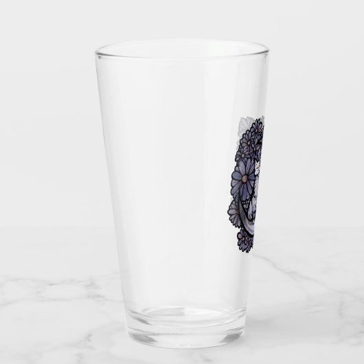 Daisy Moon Kat Kunst Bloemen Maankind Katten Glas (Rechts)