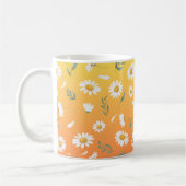 Daisy mugs , Floral gift Koffiemok (Links)