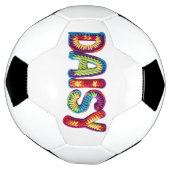 Daisy Naam in Levendig Haakpatroon Voetbal (Gedraaid)