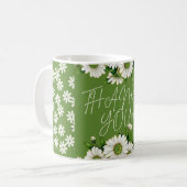 Daisy naam mok, Daisy cadeaus, Daisy bloem mok Per (Voorkant links)