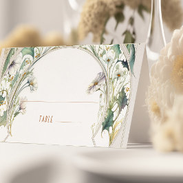 Daisy Name Kaarten Wedding Table Art Nouveau