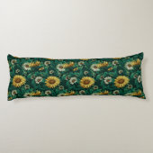 Daisy Nature Interieur Decor Boho Bank Lichaamskussen (Achterkant)