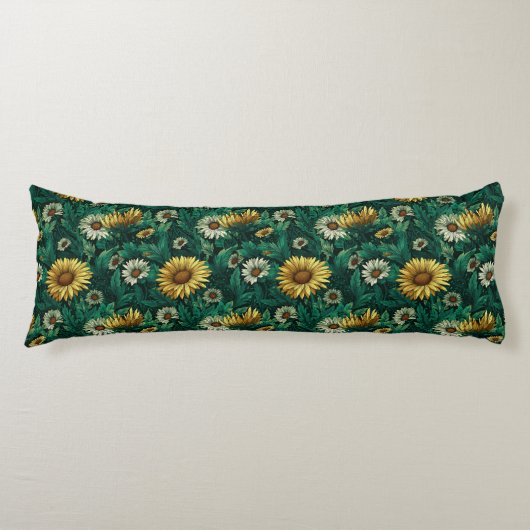 Daisy Nature Interieur Decor Boho Bank Lichaamskussen (Voorkant)