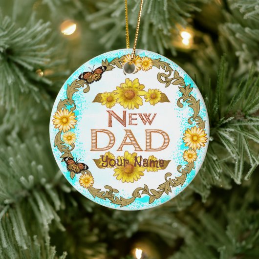 Daisy New Dad ornament (Boom)