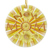 Daisy New Mam ornament