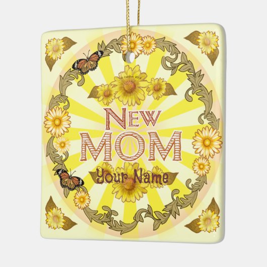 Daisy New Mom ornament (Links)