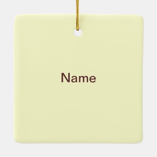 Daisy New Mom ornament (Achterkant)