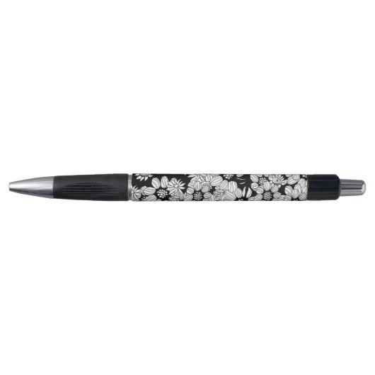 Daisy Nights Bloemen Balpen Pen (Voorkant)