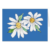 Daisy Note Card (Voorkant Horizontaal)