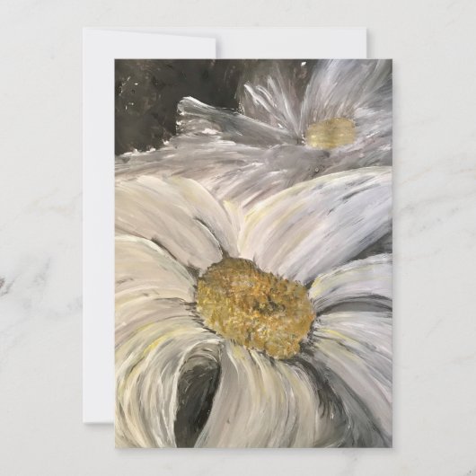 Daisy Note Card Bedankkaart (Voorkant)
