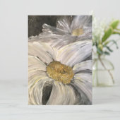 Daisy Note Card Bedankkaart (Staand voorkant)