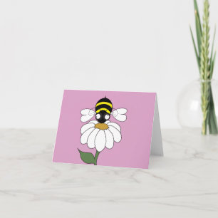 Daisy Note-Kaart (leeg binnenin) Bedankkaart
