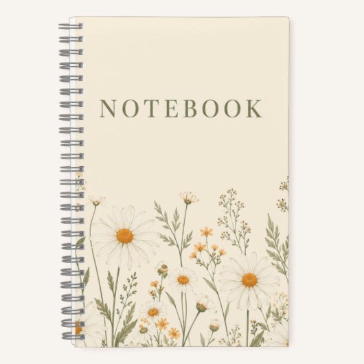 Daisy Notebook – Gestippeld dagboek Notitieboek (Voorkant)