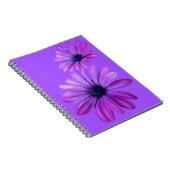 Daisy Notebook Paarse Daisy Journals cadeautjes Notitieboek (Rechterzijde)