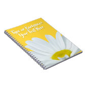 Daisy Notitieboek Personalized Daisy Flower Journa (Rechterzijde)