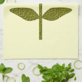 Daisy Ocean Blue Kitchen Towel Theedoek (Gevouwen)