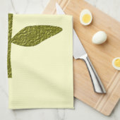 Daisy Ocean Blue Kitchen Towel Theedoek (Quarter Fold)
