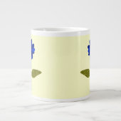 Daisy Ocean Blue Mok (Voorkant)