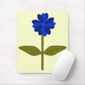 Daisy Ocean Blue Mousepad Muismat (Met muis)