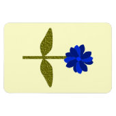 Daisy Ocean Blue Premium Magnet Magneet (Horizontaal)