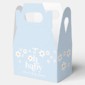 Daisy Oh Baby Retro Baby shower Favor Box Bedankdoosjes (Geopend)