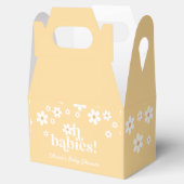 Daisy Oh Baby's Retro Baby shower Favor Box Bedankdoosjes (Geopend)
