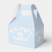 Daisy Oh Baby's Retro Baby shower Favor Box Bedankdoosjes (Voorkant Zijde)