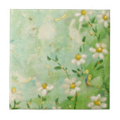 Daisy onderzetter tegeltje (Voorkant)