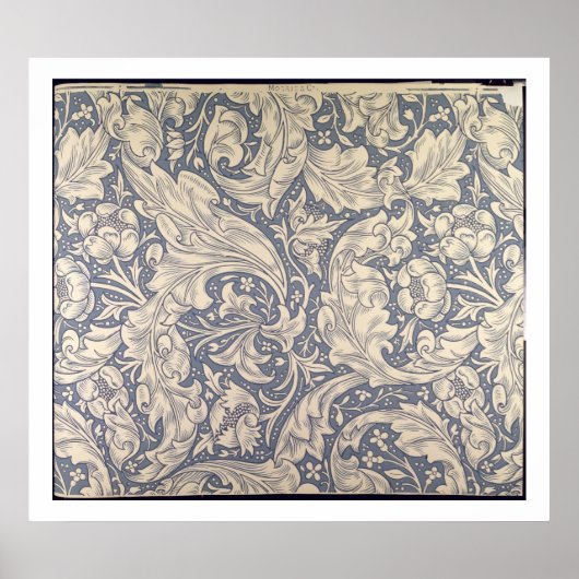 "Daisy"-ontwerp (textiel) Poster (Voorkant)