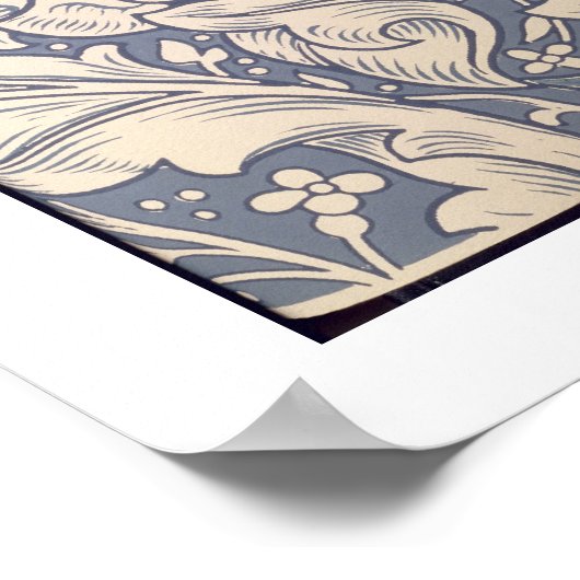 "Daisy"-ontwerp (textiel) Poster (Hoek)