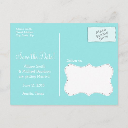 Daisy op Celeste Camo; Camouflage Aankondigingskaart (Achterkant)