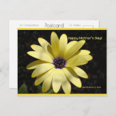Daisy op Moederdag | Blue Beach Song™-Briefkaart Briefkaart (Voorkant / Achterkant)