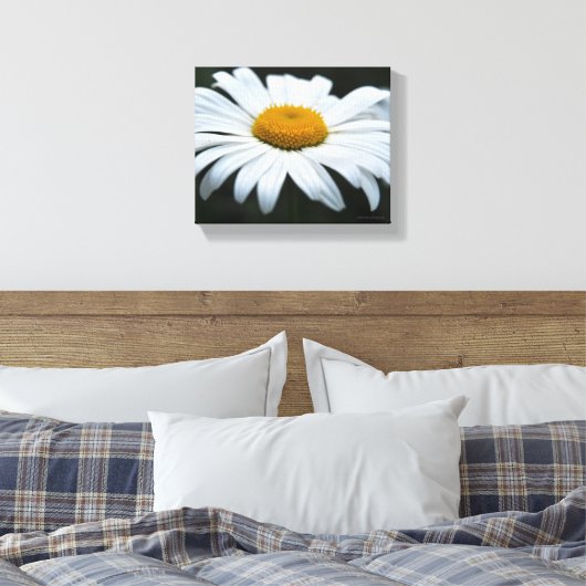 Daisy - Opschieten Canvas Afdruk (Insitu (Slaapkamer))