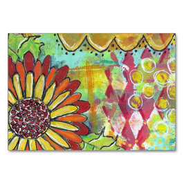 Daisy Originele Kunst Kaart